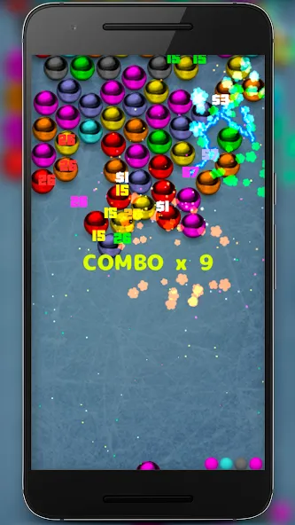 Скачать взлом Magnetic balls bubble shoot  [МОД Бесконечные монеты] — стабильная версия apk на Андроид screen 5