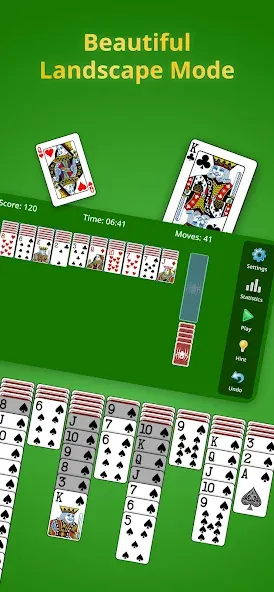 Скачать взлом Spider Solitaire Classic  [МОД Бесконечные деньги] — стабильная версия apk на Андроид screen 2