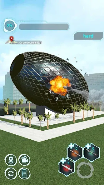 Взлом City Demolish: Rocket Smash! (Сити Демолиш)  [МОД Все открыто] — стабильная версия apk на Андроид screen 3