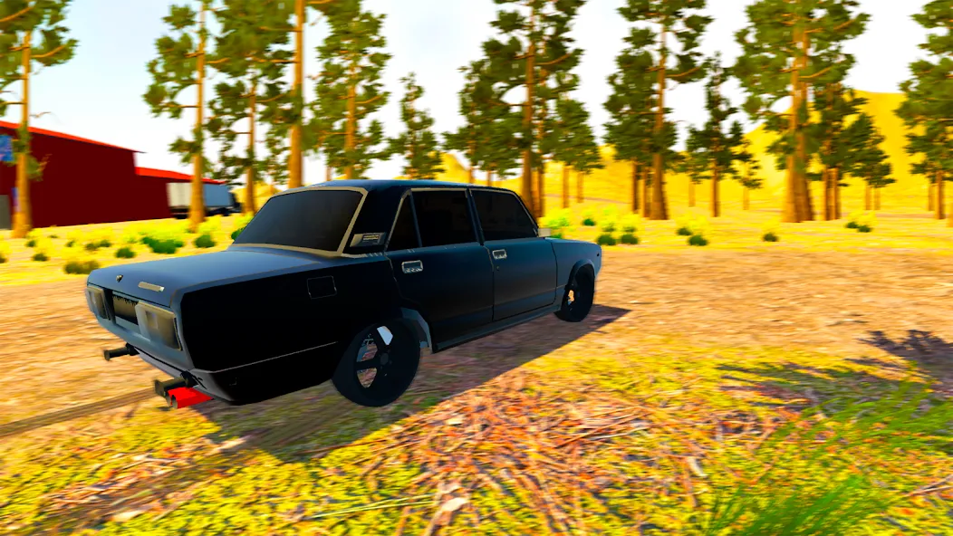 Взломанная VAZ Driving Simulator: LADA  [МОД Много монет] — полная версия apk на Андроид screen 2