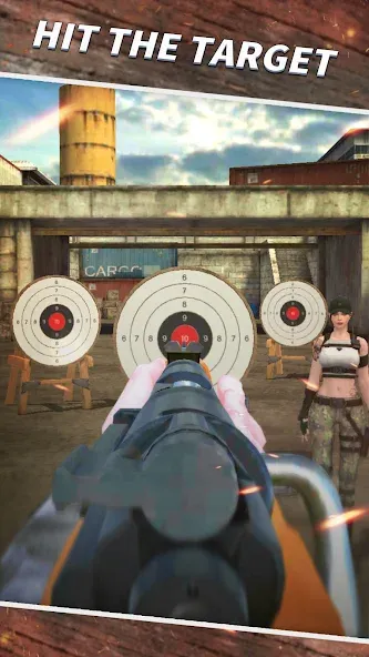 Взлом Sniper Shooting : 3D Gun Game  [МОД Много монет] — последняя версия apk на Андроид screen 4