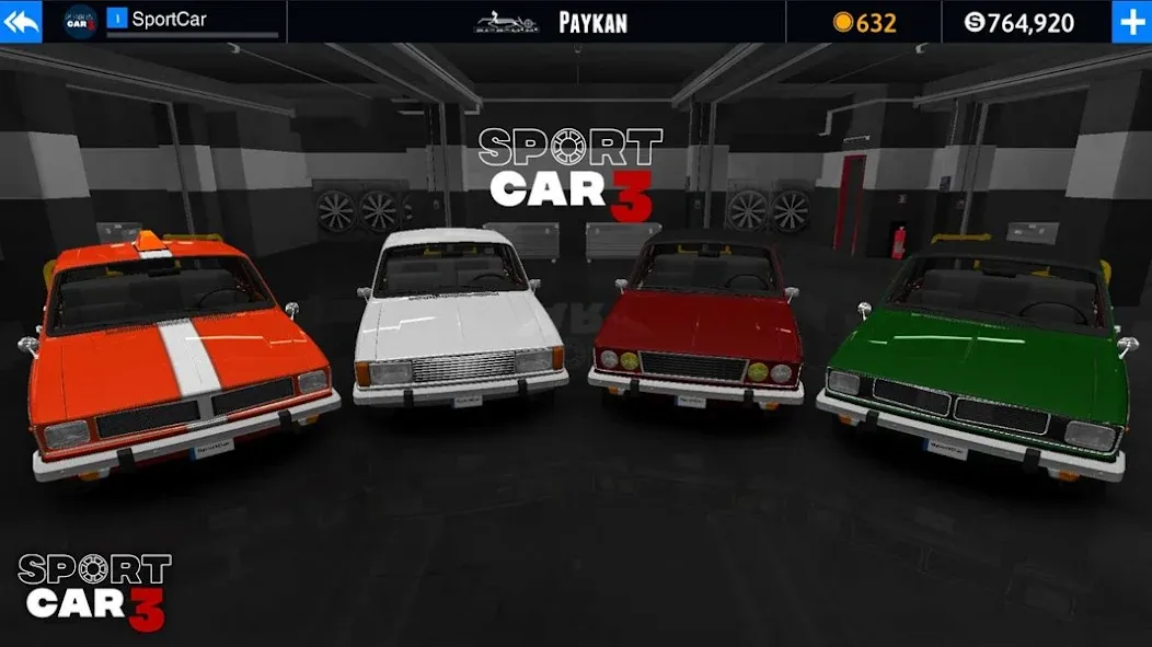 Взлом Sport car 3 : Taxi & Police — (Спорткар 3)  [МОД Много денег] — последняя версия apk на Андроид screen 4