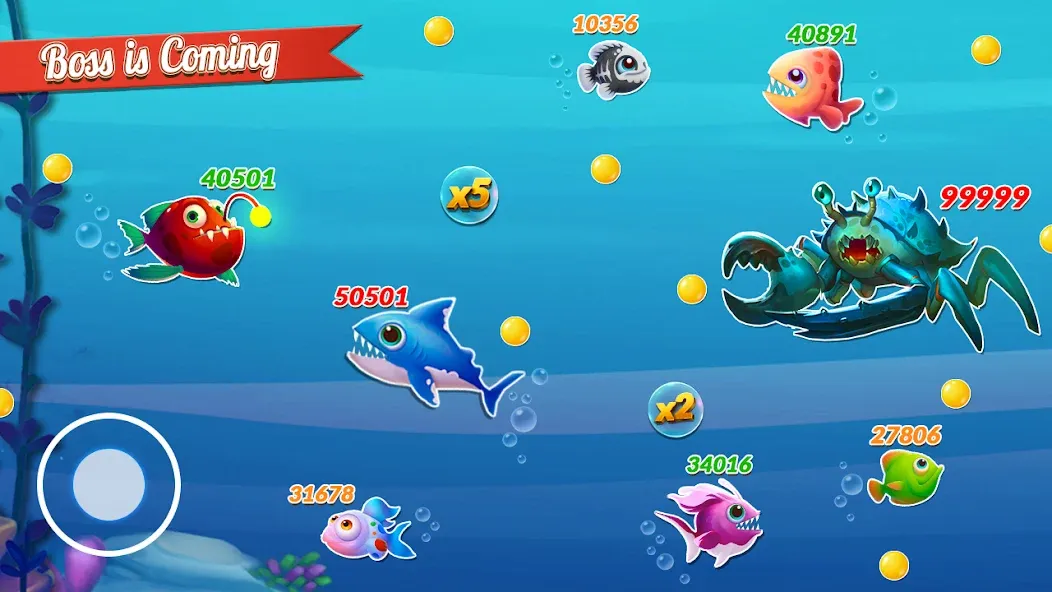 Скачать взлом Fish.IO Fish Games Shark Games (Фиш Ай О Фиш Геймс Шарк Геймс)  [МОД Unlimited Money] — полная версия apk на Андроид screen 3