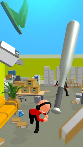 Взлом Crazy Office — Slap & Smash  [МОД Все открыто] — полная версия apk на Андроид screen 4