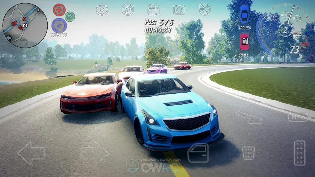 Взлом OWRC: Open World Racing Cars (ОВРК )  [МОД Много денег] — последняя версия apk на Андроид screen 5