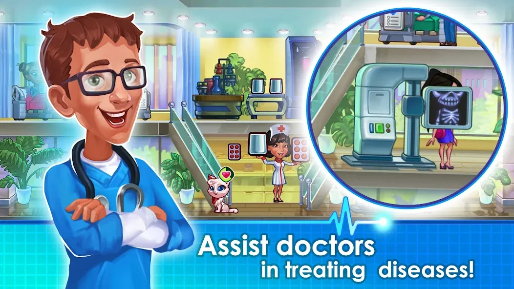 Взлом Doctor Dash ASMR Hospital (Клиника Дэш Безумный Госпиталь)  [МОД Много монет] — стабильная версия apk на Андроид screen 4