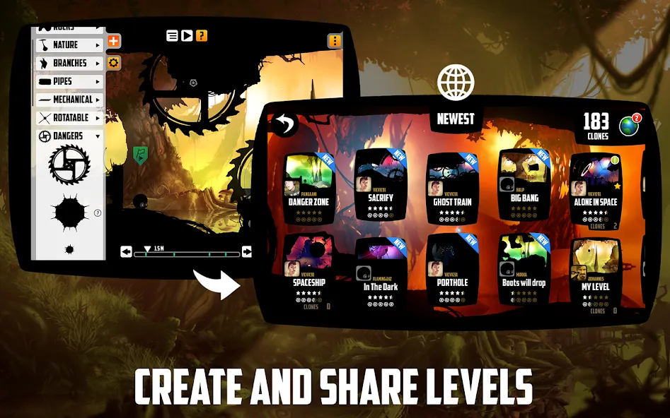 Взломанная BADLAND (БЕДЛЕНД)  [МОД Menu] — стабильная версия apk на Андроид screen 5