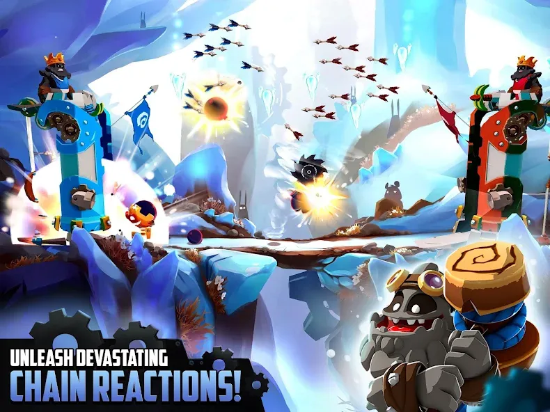 Взломанная Badland Brawl (Бэдлэнд Броул)  [МОД Mega Pack] — последняя версия apk на Андроид screen 2