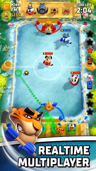 Взлом Rumble Hockey (Рамбл Хоккей)  [МОД Unlimited Money] — полная версия apk на Андроид screen 1