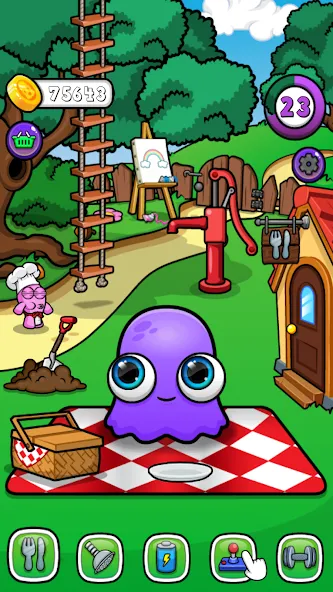 Взлом Moy 7 — Virtual Pet Game  [МОД Mega Pack] — последняя версия apk на Андроид screen 1