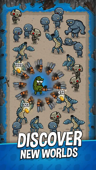 Взломанная Pickle Pete: Survivor (Пикл Пит)  [МОД Все открыто] — последняя версия apk на Андроид screen 2