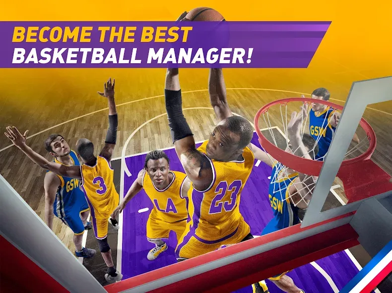 Скачать взлом Basketball Fantasy Manager NBA  [МОД Много денег] — стабильная версия apk на Андроид screen 2