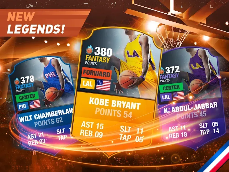 Скачать взлом Basketball Fantasy Manager NBA  [МОД Много денег] — стабильная версия apk на Андроид screen 4