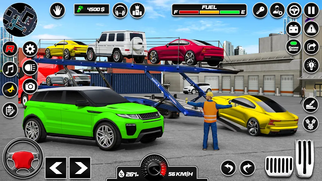 Взломанная Car Transporter 3d:Truck Games  [МОД Бесконечные деньги] — полная версия apk на Андроид screen 3