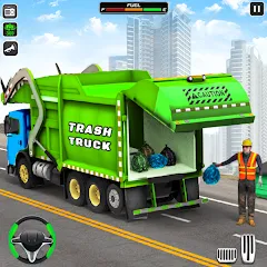 Trash Truck Games Simulator 3D