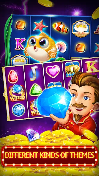 Скачать взлом Slots (Слоты)  [МОД Бесконечные монеты] — последняя версия apk на Андроид screen 4