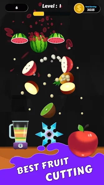 Взлом Fruit Cut Master — Crazy Slash (Фрут Кат Мастер)  [МОД Меню] — последняя версия apk на Андроид screen 3