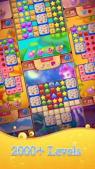 Взлом Candy Blast — Jigsaw Puzzle (Кенди Бласт)  [МОД Unlocked] — последняя версия apk на Андроид screen 2