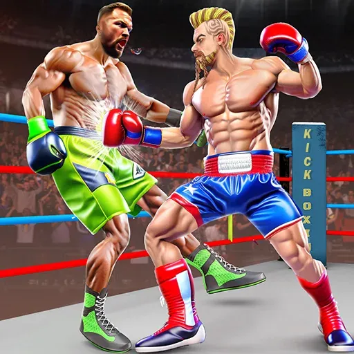 Скачать взломанную Kick Boxing Games: Fight Game  [МОД Много монет] — стабильная версия apk на Андроид screen 1