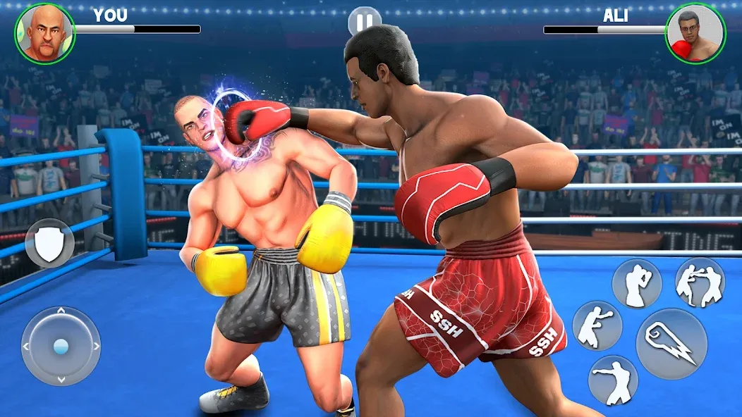 Скачать взломанную Kick Boxing Games: Fight Game  [МОД Много монет] — стабильная версия apk на Андроид screen 3