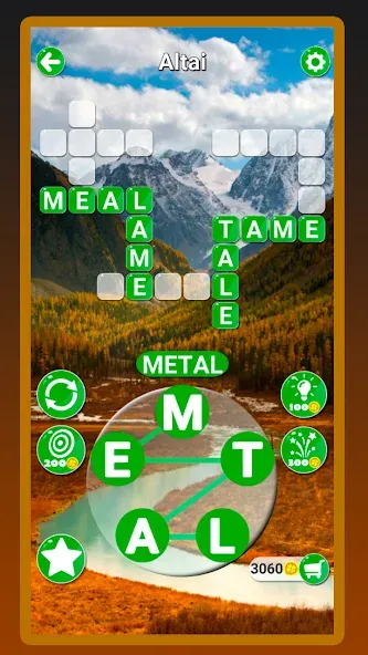 Скачать взлом Around the Word: Crossword Puz  [МОД Unlimited Money] — стабильная версия apk на Андроид screen 1