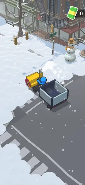 Взломанная Snow shovelers — simulation (Сноубордисты)  [МОД Mega Pack] — полная версия apk на Андроид screen 1