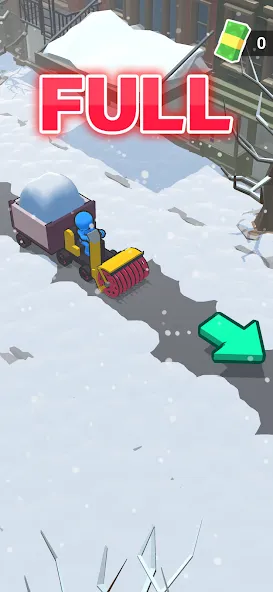 Взломанная Snow shovelers — simulation (Сноубордисты)  [МОД Mega Pack] — полная версия apk на Андроид screen 2