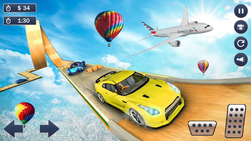 Взлом Ramp Car Game — Car Stunt (Рамп Кар Гейм)  [МОД Unlocked] — стабильная версия apk на Андроид screen 5