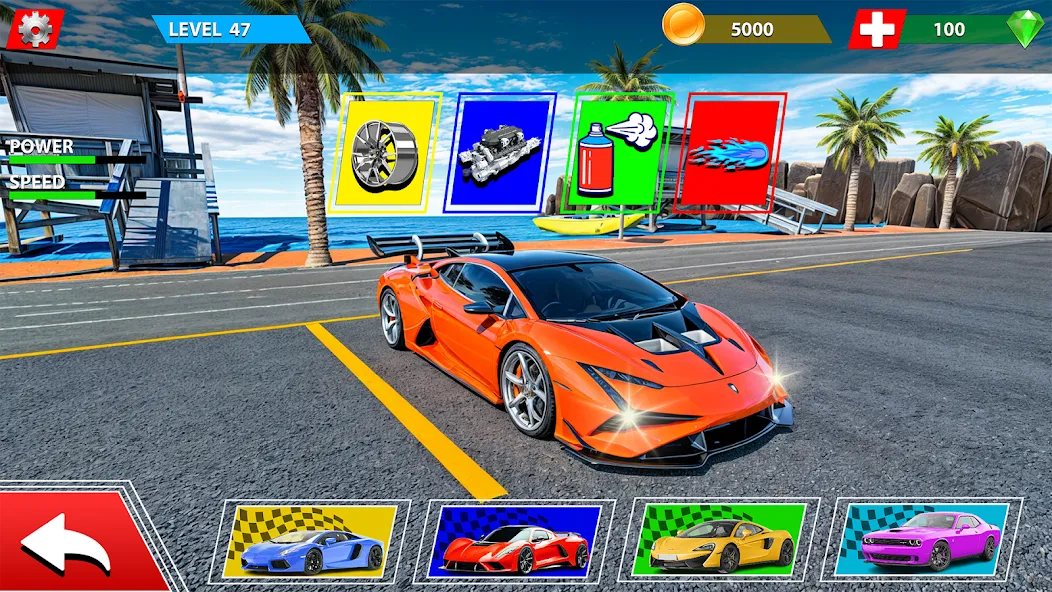 Скачать взлом Rampa Car Game: GT Car stunts (Мега Рэмпс)  [МОД Unlimited Money] — полная версия apk на Андроид screen 3