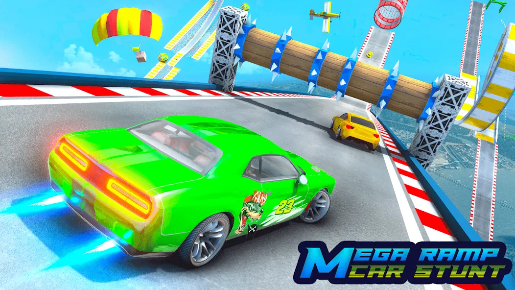 Взлом Ramp Car Games: GT Car Stunts (Рамп Кар Игры)  [МОД Много денег] — последняя версия apk на Андроид screen 2