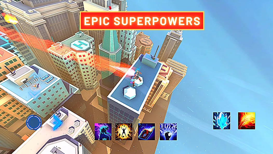 Взлом Super hero Flying iron jet man  [МОД Бесконечные монеты] — последняя версия apk на Андроид screen 3