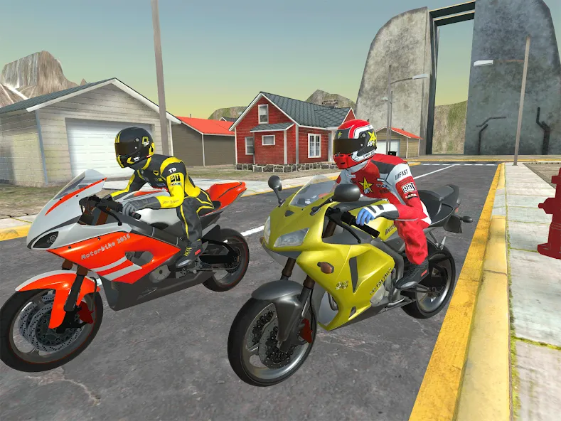 Скачать взлом Moto bike Driving: Mega Ramp  [МОД Unlimited Money] — последняя версия apk на Андроид screen 2