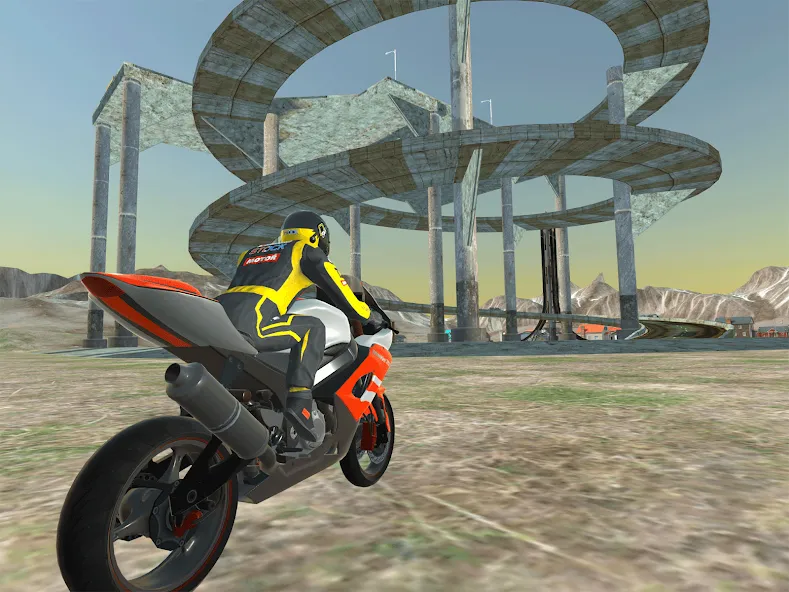 Скачать взлом Moto bike Driving: Mega Ramp  [МОД Unlimited Money] — последняя версия apk на Андроид screen 3