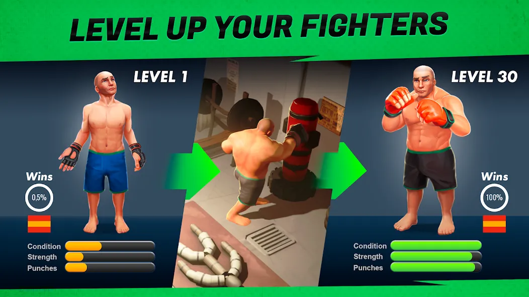 Скачать взлом MMA Manager 2: Ultimate Fight (ММА Менеджер 2)  [МОД Меню] — полная версия apk на Андроид screen 2