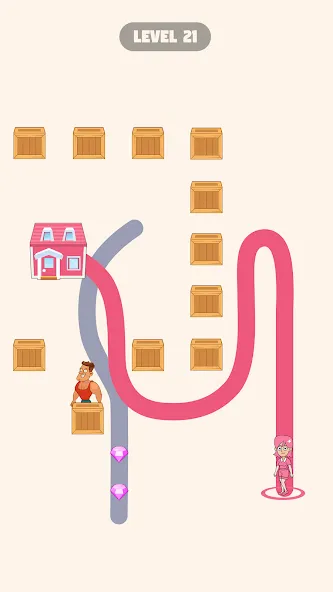 Скачать взлом Draw To Home (Дроу Ту Хоум)  [МОД Много монет] — последняя версия apk на Андроид screen 5