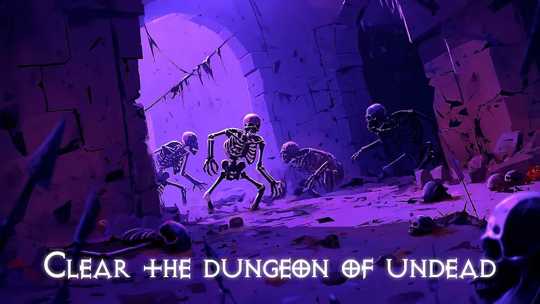 Взлом Dungeon: Age of Heroes (Данжен)  [МОД Unlimited Money] — последняя версия apk на Андроид screen 2