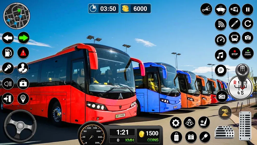 Взломанная Bus Simulator Game: Coach Game  [МОД Menu] — стабильная версия apk на Андроид screen 1