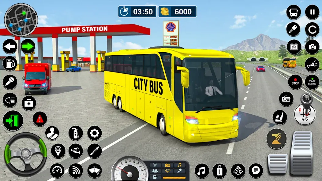 Взломанная Bus Simulator Game: Coach Game  [МОД Menu] — стабильная версия apk на Андроид screen 3