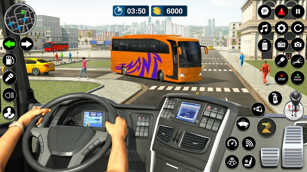 Взломанная Bus Simulator Game: Coach Game  [МОД Menu] — стабильная версия apk на Андроид screen 5