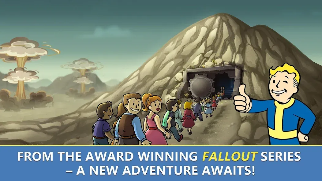 Скачать взлом Fallout Shelter Online (Фоллаут Шелтер Онлайн)  [МОД Menu] — последняя версия apk на Андроид screen 1