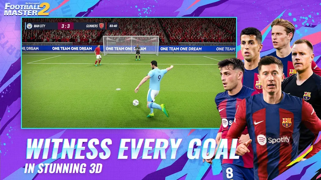 Взлом Football Master 2-Soccer Star (Футбол мастер 2)  [МОД Много денег] — стабильная версия apk на Андроид screen 5