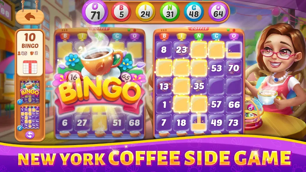 Скачать взлом Bingo Rush — Club Bingo Games (Бинго Раш)  [МОД Unlimited Money] — полная версия apk на Андроид screen 3