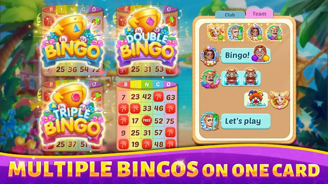 Скачать взлом Bingo Rush — Club Bingo Games (Бинго Раш)  [МОД Unlimited Money] — полная версия apk на Андроид screen 5