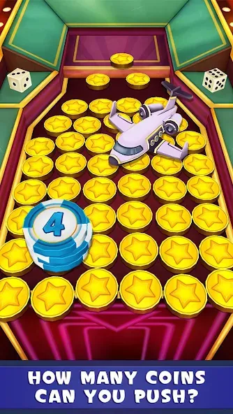 Взломанная Coin Dozer: Casino (Коин Дозер)  [МОД Mega Pack] — стабильная версия apk на Андроид screen 1