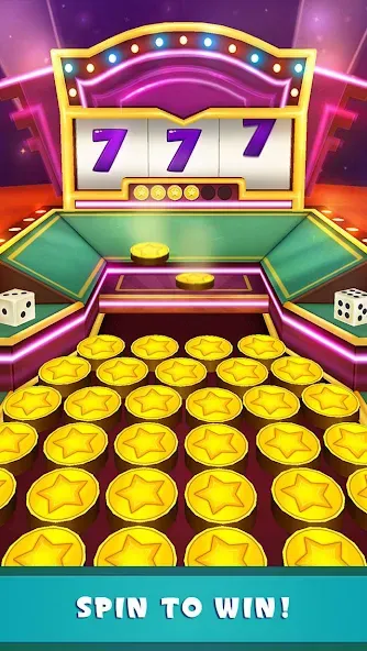 Взломанная Coin Dozer: Casino (Коин Дозер)  [МОД Mega Pack] — стабильная версия apk на Андроид screen 3