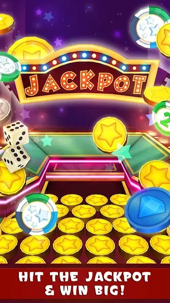 Взломанная Coin Dozer: Casino (Коин Дозер)  [МОД Mega Pack] — стабильная версия apk на Андроид screen 4