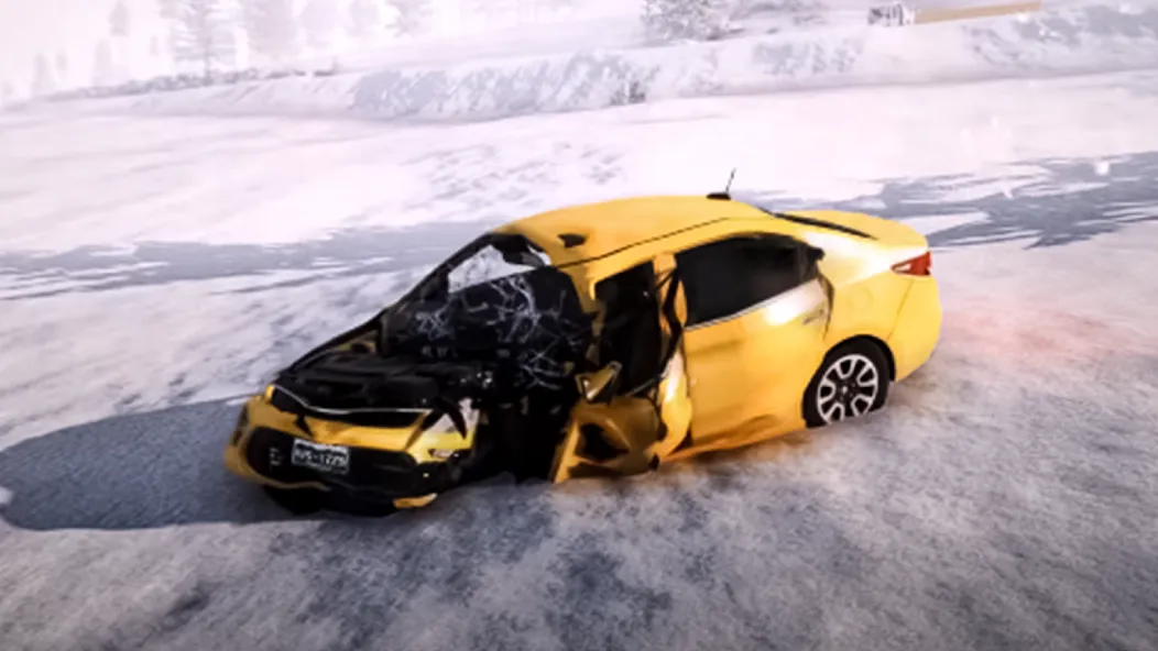 Взломанная Car Crash Car Test Simulator  [МОД Все открыто] — последняя версия apk на Андроид screen 4