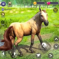 Virtual Wild Horse Family Sim