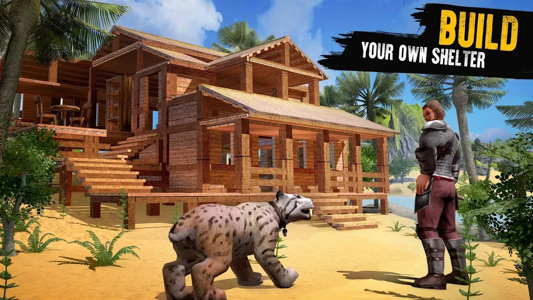 Взлом Jurassic Survival Island (Джурастик Сурвайвал Айленд)  [МОД Много монет] — полная версия apk на Андроид screen 3