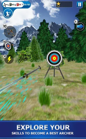 Скачать взломанную Archery Shoot  [МОД Unlocked] — полная версия apk на Андроид screen 5